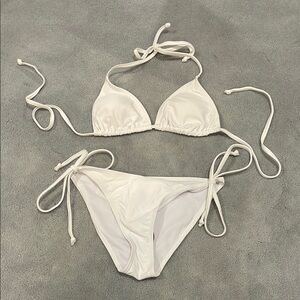 White Bikini Set
